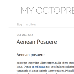 Octopress Angry Abalone Theme